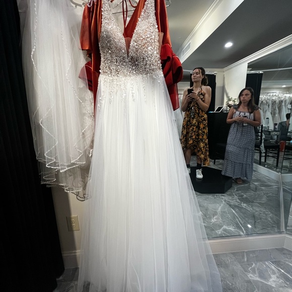 Unworn and unaltered Stella York dress style 7328 - Picture 1 of 5